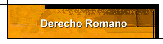 Derecho Romano