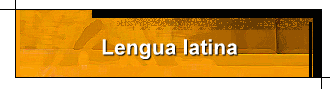 Lengua latina